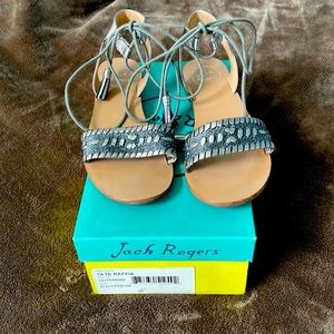 Jack Rogers Tate Raffia